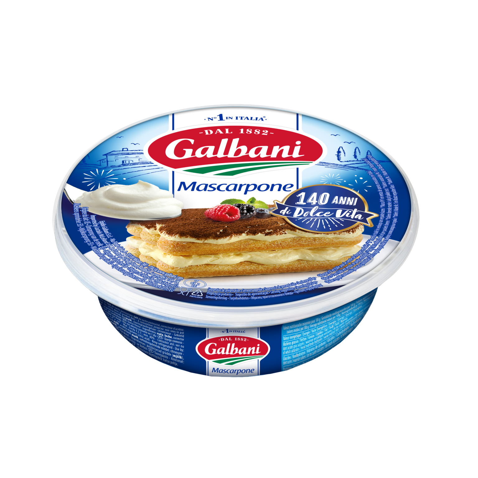 Mascarpone Galbani 250g | Galbani